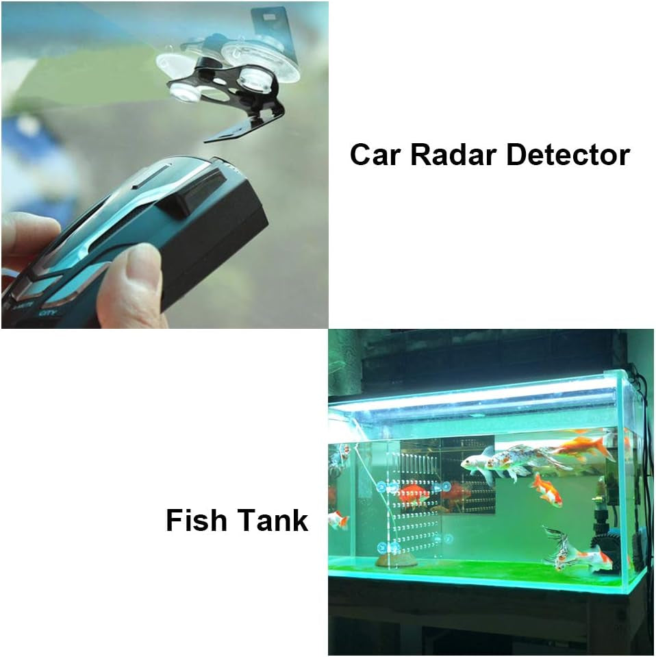 12 Pieces 2.2 Inch Professional Heavy Duty Sucker for Home Organization Window Decoration Bathroom Kitchen