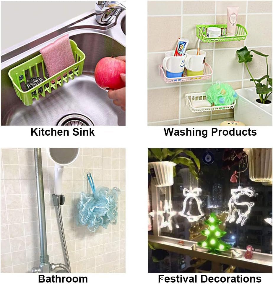 12 Pieces 2.2 Inch Professional Heavy Duty Sucker for Home Organization Window Decoration Bathroom Kitchen