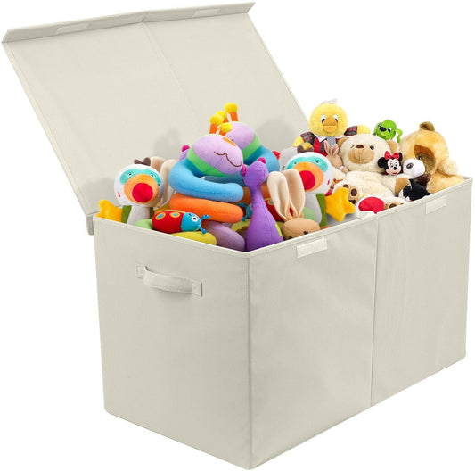 Toy Chest with Flip-Top Lid