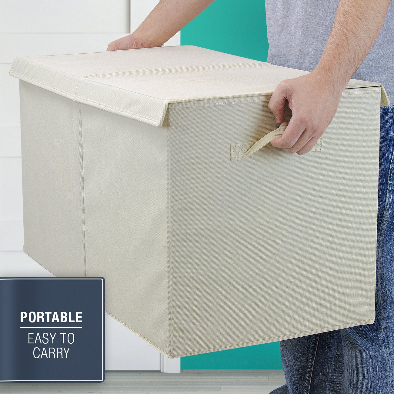 Toy Chest with Flip-Top Lid