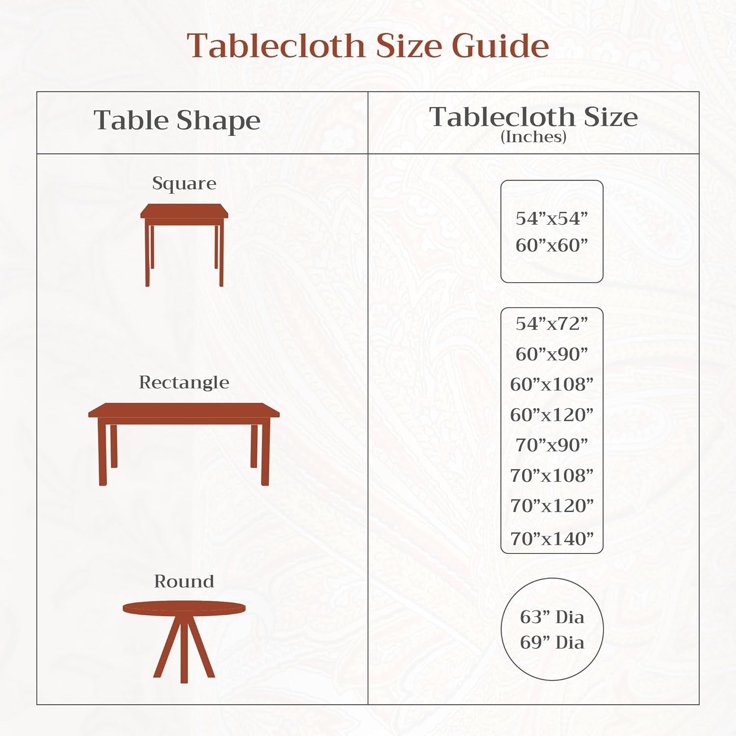 Table Cloth Rectangle Table 100% Cotton 54 X 72 Inches Tablecloth Reusable Decorative Everyday Use for Dining Room, Farmhouse, Home, Party, Festive & Wedding - Fruit D'Hiver
