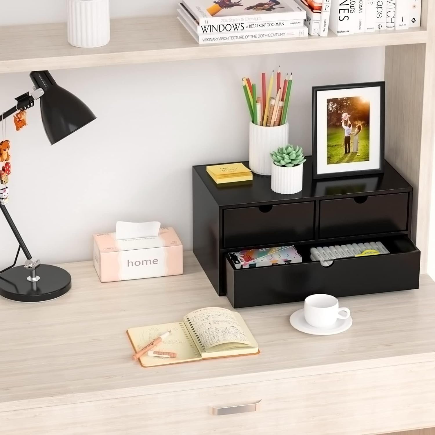 Bamboo Desk Organizer
